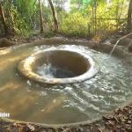 Build Tunnel Swimming Pool Water Slide To Temple Underground