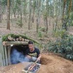 Building The Most Secret Underground House By Ancient Skill – Free Bushcraft survival shelter