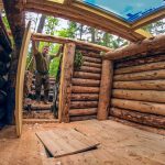 Building an Underground Shelter with Window – My BEST DUGOT | Bushcraft lessons from senior