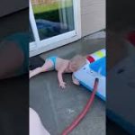 Cute ?Baby Funny Shots | Swimming Pool | #cute  #funny #shorts #shortsvideo