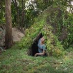 Girl LIving Off Grid, Build A Complete Warm Survival Underground Shelter