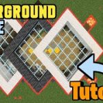 ?How to make underground house in Minecraft in hindi