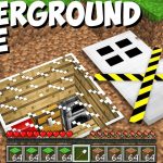 I ACCIDENTALLY found this ABANDONED UNDERGROUND HOUSE in Minecraft ! CHALLENGE 100% TROLLING !