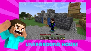 I made Underground house | Survival series #part13