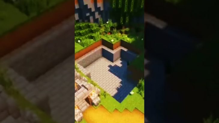 MINECRAFT : UNDERGROUND HOUSE  (timeslapse) .