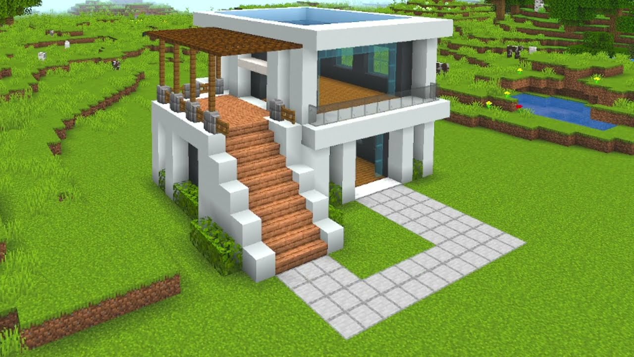 Minecraft Tutorial How to Build a Modern Underground House Easy 1 完成まで見たくなる動画