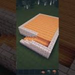 Minecraft how to build a Modern tutorial house Underground House Base#shorts #minecraft (4)