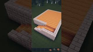 Minecraft how to build a Modern tutorial house Underground House Base#shorts #minecraft (4)