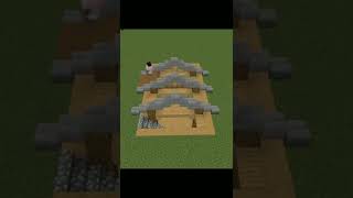 Minecraft underground house build ??#shorts
