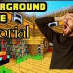 Minecraft:How to build an underground house ? amazing