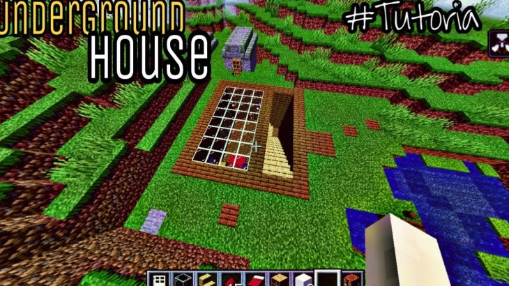 Minecraft:Minecraft Tutorials:How to build an underground house (basement – easy #Minecraft #Tutoria
