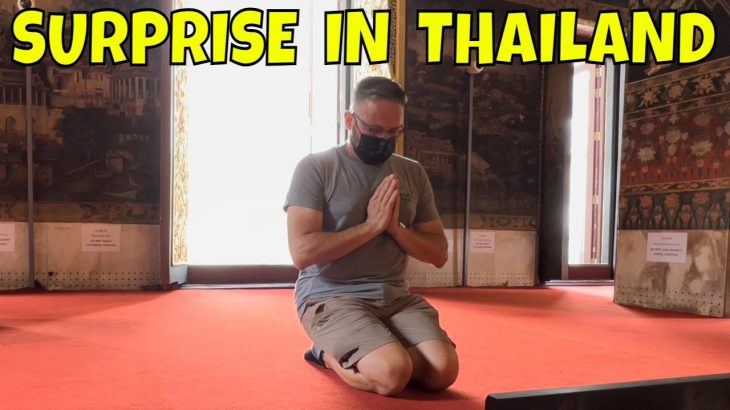 My First Haircut in Thailand and Surprise Monk Ceremony in Bangkok