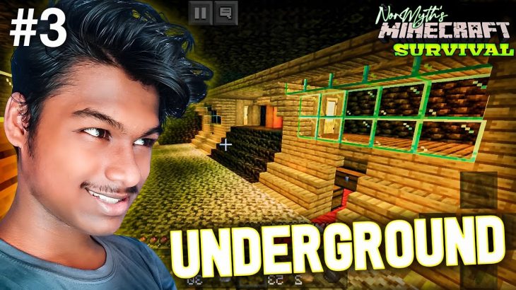 My Underground House in Minecraft || Minecraft Survival Series [Ep-3]