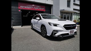 スバル レヴォーグ STI セラミックホワイト磨き&ファインラボセラミックコーティング二層施工/スピード関西