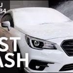 きれいにお手入れされている車をプロがていねいに手洗い洗車していきます【SUBARU LEGACY B4】Satisfying Auto Detailing【FAST WASH】