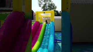 예준이와 예성이의 수영장 만들기 물놀이 Swimming Pool Water Play