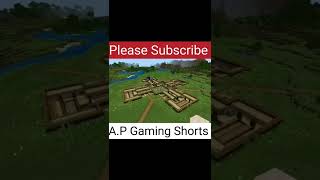 Underground HOUSE In Minecraft Minecraft Game short Video #gaming #shorts