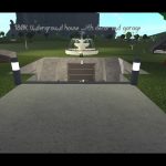 Underground house with garage Showcase