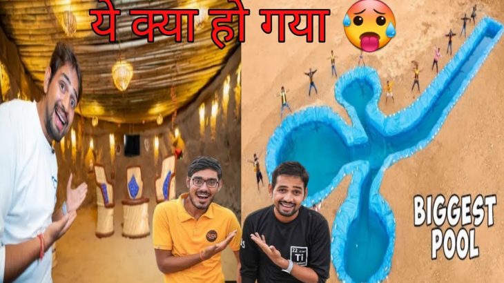 We Made 7 Star Luxurious Underground House|We Made Unique Swimming Pool From Secret UndergroundHouse