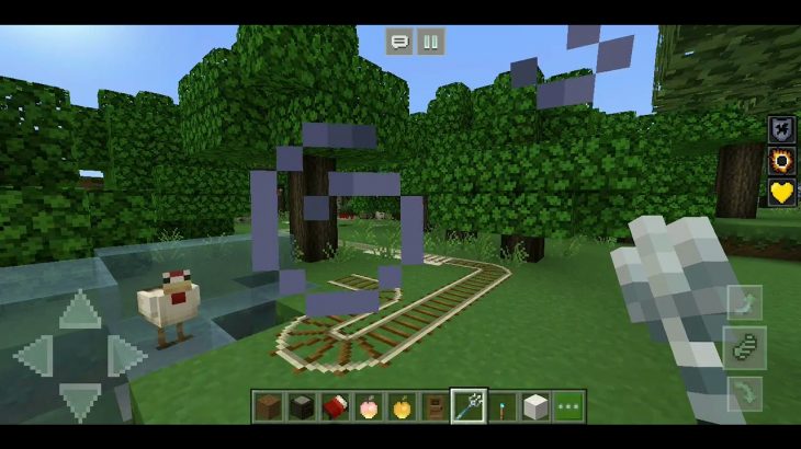 making underground house in Minecraft