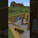 underground house ⛏️ #shorts #minecraft