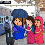 गमकउवा तेल की जाती मोटका जिज्जी रिसियाय के जात हइन बम्बई ???