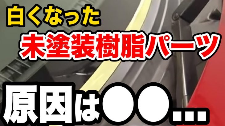 車の未塗装樹脂が白っぽくなってしまう原因と長くキレイに保つコツを洗車のプロがお教えします！