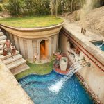 100 Days Building A Modern Underground Hut With A Grass Roof And A Swimming Pool
