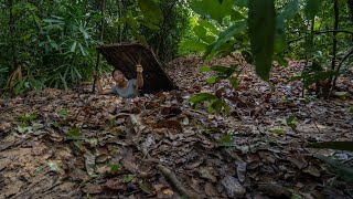 Amazing Girl Living Off Grid Built The Most Secret Underground Tunnel Shelter