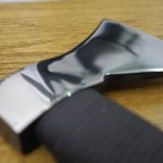 [DIY]工具を使わずに斧を鏡面磨きする