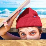 I Built a Secret Underground Room at The Beach…