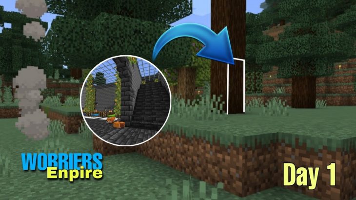 Making underground house in worriers empire (day 1)