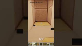 Minecraft How to build a tutorial Modern House underground Secret Base #shorts #minecraft(4)