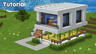 Minecraft Tutorial: How to Build a Modern Underground House – Easy #18