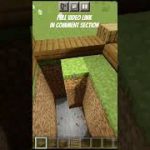 Minecraft: underground starter house: how to build a survival starter house tutorial ?