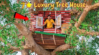 We Made 7 Star Luxury Tree House (With Balcony)- आलिशान घर वो भी पेड़ पे | Tree House Part-2