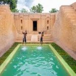 We built The World Biggest Underground Pools and Tunnel House