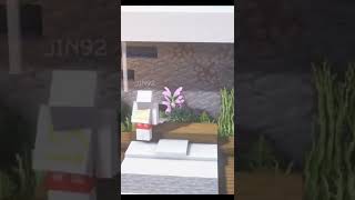 how to build a modern toturial house underground base#youtube #shorts (1)