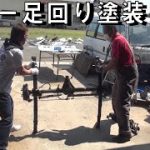 やっぱり下地が大事‼サニー足回り塗装日記 レストア restore 旧車 鈑金 塗装 板金 welding repair bodypainting bodywork metalwork 千鳥工房