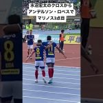 アンデルソンロペスのガッツポーズと水沼宏太の靴磨き