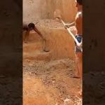 90 Days Built Underground Temple Tunnel and Water Slide Pool