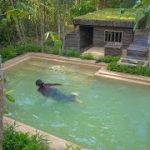 Amazing! She Built The Most Beautiful Dugout House Underground Around Swimming Pool