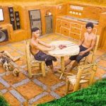 Building Modern Underground Fully Equipped Underground House