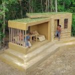 How We Built The Most Beautiful Bamboo Mud Villa by Jungle Survival Ancient Skills