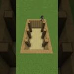 How to build a simple underground house in Minecraft #shorts