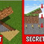 I Made A Secret Underground House In Minecraft//Minecraft Bangla