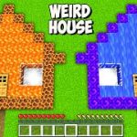 I found WEIRD UNDERGROUND HOUSE in Minecraft! UNDERGROUND LAVA HOUSE vs UNDERGROUND WATER HOUSE!