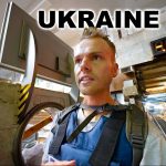 Inside Underground Bunker During Bombing in Ukraine War.