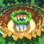 Minecraft AWESOME Underground House | How to Build Large Circle Underground Base