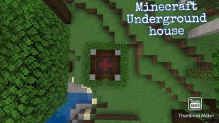 Minecraft Survival Small Underground House